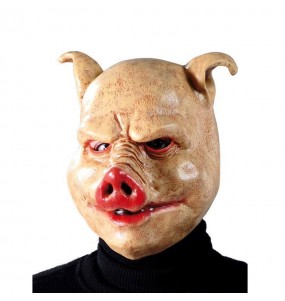 mascara de cerdo