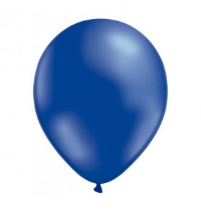 50 Globos Metalizados azul helio