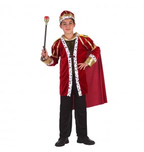Disfraz de Rey Medieval Lujo infantil