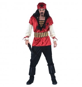 Disfraz de Pirata Rojo