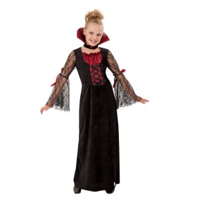 Disfraz de Vampiresa Gótica niña