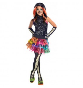 Disfraz Skelita Calaveras Monster High para niña