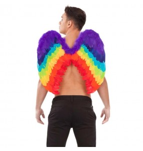 Alas de plumas del Orgullo Gay