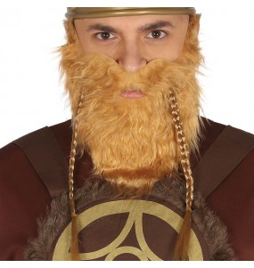 Barba Vikinga con bigote