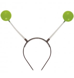 Diadema antenas verdes