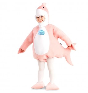Disfraz de Baby Shark rosa para bebé