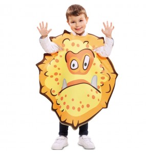Disfraz de Bacteria Naranja para niños