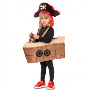 Disfraz de Barco Pirata para niño