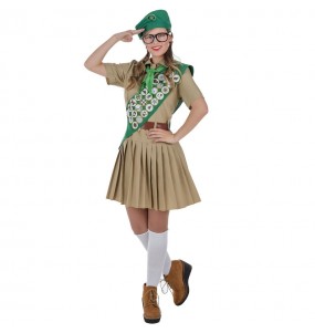 Disfraz de Boy Scout para mujer