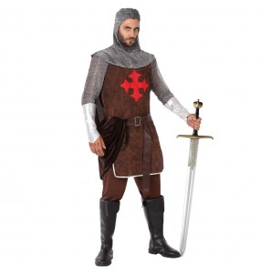 Disfraz de Caballero Medieval Cruzadas para hombre