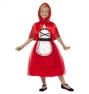 Disfraz de Caperucita Roja deluxe para niña