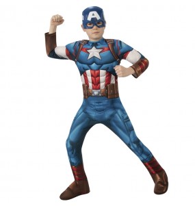 Disfraz de Capitán América classic para niño