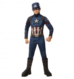 Disfraz de Capitán América Endgame para niño