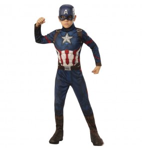 Disfraz de Capitán América Marvel para niño