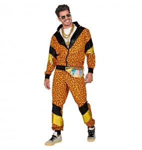 Disfraz de Chándal con estampado de leopardo para hombre