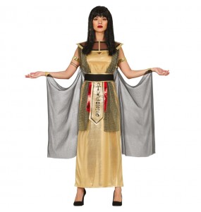 Disfraz de Cleopatra dorada para mujer