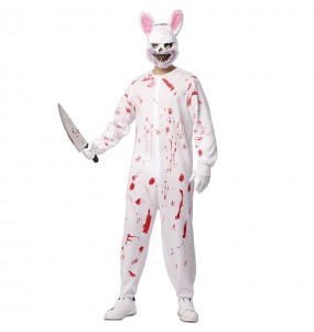 Disfraz de Conejo asesino para hombre