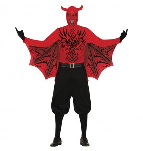 Disfraz de Demonio diablo barato para adulto