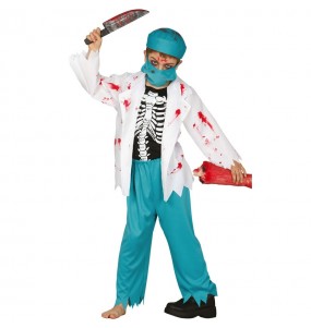 Disfraz de Doctor zombie para niño