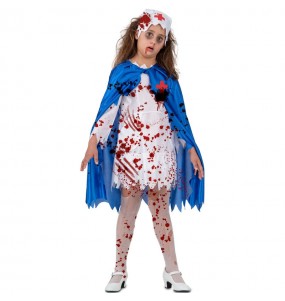 Disfraz de Doctora zombie para niña
