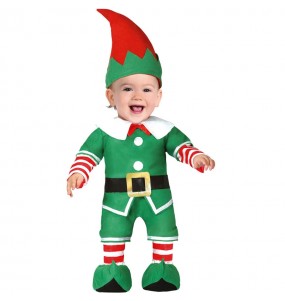 Disfraz de Elfo navideño para bebé
