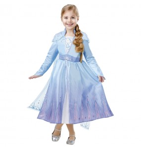 Disfraz de Elsa Frozen 2 Deluxe para niña