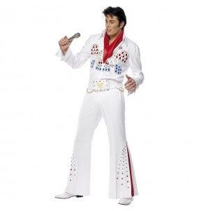 Disfraz de Elvis Presley con águila USA para hombre