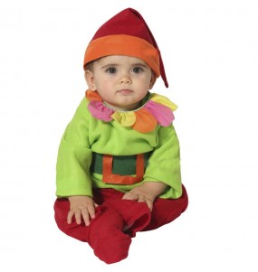 Disfraz de Enanito Verde bebé
