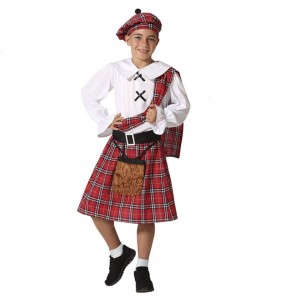 Disfraz de Escocés tradicional para niño