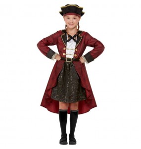 Disfraz de Espadachín Pirata para niña
