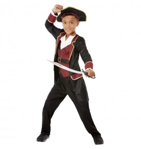 Disfraz de Pirata rayas niño