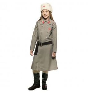 Disfraz de Espía Rusa para niña