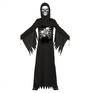 Disfraz de Esqueleto de la muerte para niño