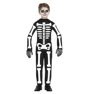 Disfraz de Esqueleto de la Noche de los Muertos para niño