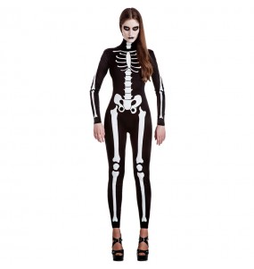 Disfraz de Esqueleto para mujer