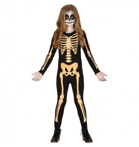 Disfraz de Esqueleto Skull para niña