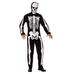 Disfraz de Esqueleto terror para hombre