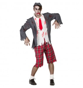 Disfraz de Estudiante Zombie para hombre