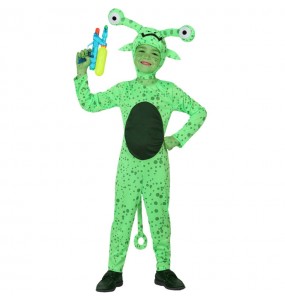 Disfraz de Extraterrestre Verde infantil