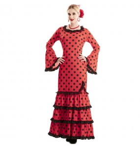 Disfraz de Flamenca Rojo
