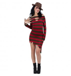 Disfraz de Freddy Krueger A Nightmare on Elm Street para mujer