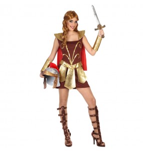 Disfraz de Gladiadora Romana para mujer