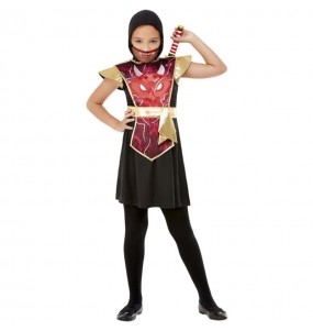 Disfraz de Guerrera Ninja para niña