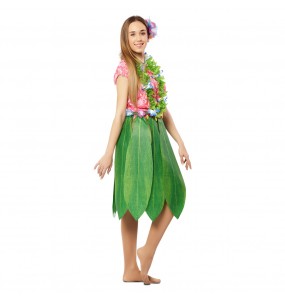 Disfraz de Hawaiana Honolulu para mujer