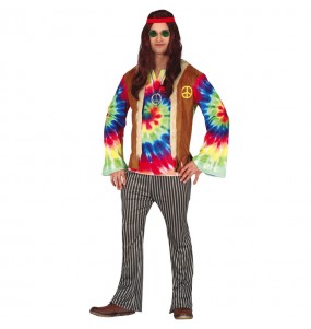 disfraz hippie vaquero hombre adulto