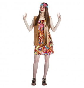 Disfraz de Hippie para mujer