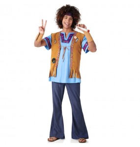 Disfraz de Hippie Jeans para hombre