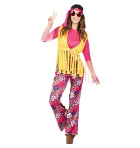 Disfraz de Hippie para mujer barato