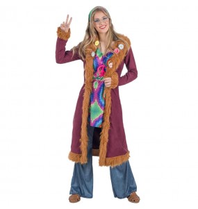 Disfraz de Hippie Deluxe para mujer