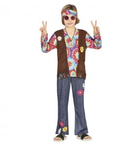 Disfraz de Hippie Woodstock para niño